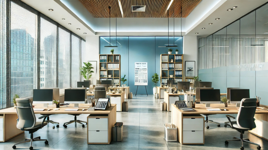 biuro podatkowe wnętrze